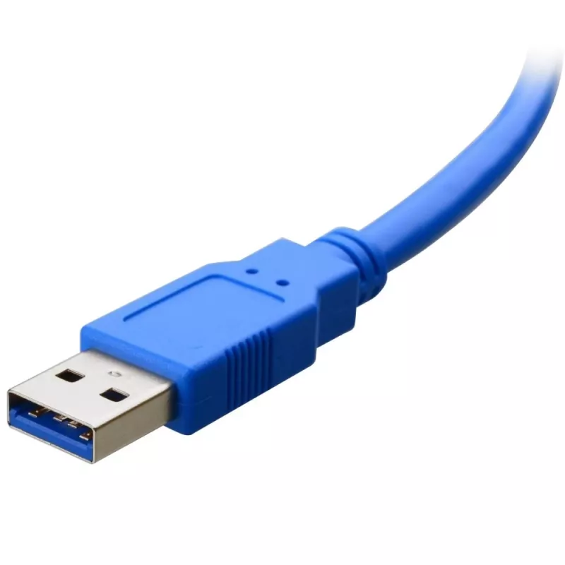 Kabel Techly USB 3.0 Superspeed A / Micro B 2m Niebieski ICOC MUSB3-A-020