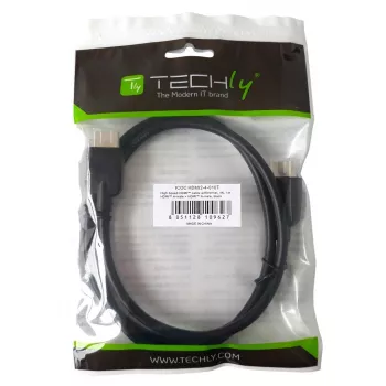 Techly ICOC HDMI2-4-030T kabel HDMI 3 m HDMI Typ A (Standardowy) Czarny