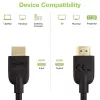 Techly ICOC HDMI2-4-030T kabel HDMI 3 m HDMI Typ A (Standardowy) Czarny