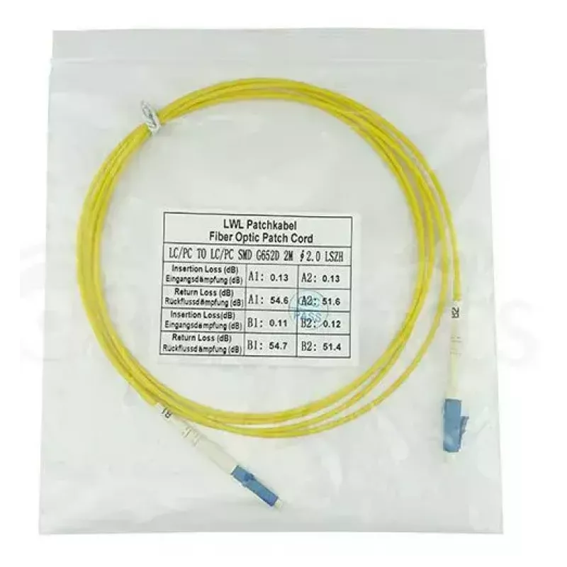 Kabel światłowodowy BlueOptics SFP2121BU0.5MK 0,5 m LC OS2 9 µm