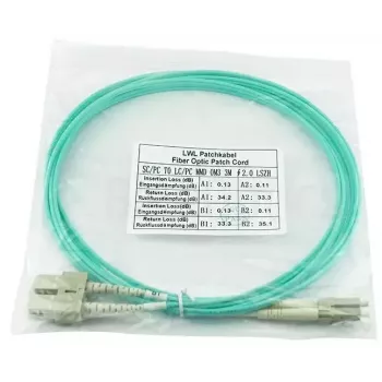 BlueOptics InfiniBand kabel światłowodowy 1 m 2x LC 2x SC LC/APC