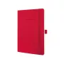 Writing notebook Sigel Conceptum A5 194 sheets czerwony