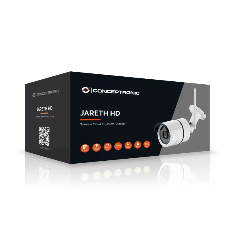 Conceptronic JARETH HD bezprzewodowa kamera IP w chmurze, zewnętrzna