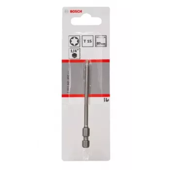 Końcówka wkrętakowa Bosch 2607001650 T15 o podwyższonej twardości 89 mm