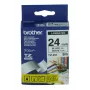 Taśma do etykietowania Brother TZ-251 Czarna 8 m 2,4 cm