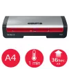 Laminator biurowy GBC 250 A4, 24 cm, laminator gorący, 500 mm/min, 0,5 mm, A4, 100 µm