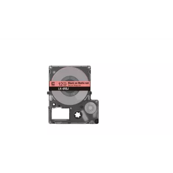 Taśma etykietująca Epson LK-4RBJ Czarno-czerwona Termotransferowa 1,2 cm