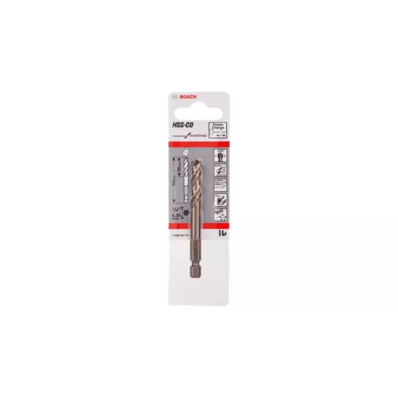 Wiertła pilotowe Bosch HSS-Co 2608584677