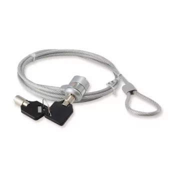 Conceptronic CNBSLOCK15 linka zabezpieczająca Srebrny 1.5 m
