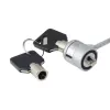 Conceptronic CNBSLOCK15 linka zabezpieczająca Srebrny 1.5 m
