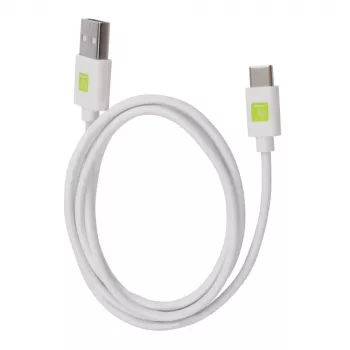 Techly ICOC MUSB20-CMAM10TW Kabel USB USB 2.0 1 m USB A USB C Biały