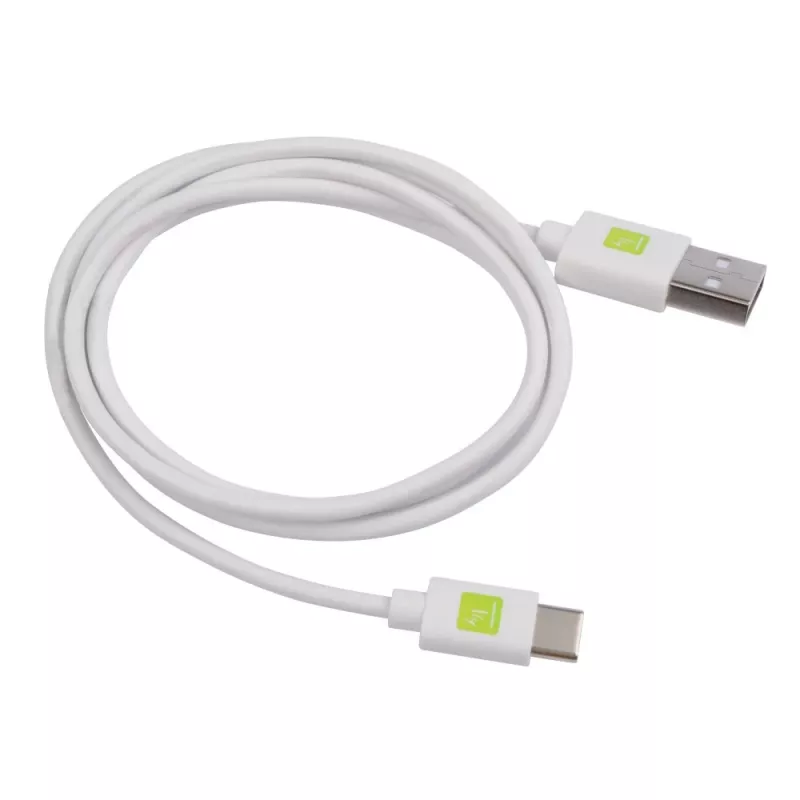 Techly ICOC MUSB20-CMAM10TW Kabel USB USB 2.0 1 m USB A USB C Biały