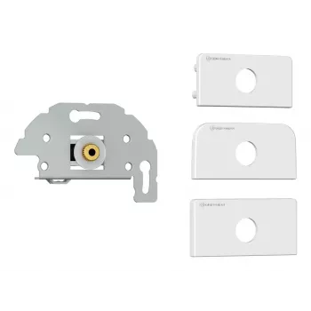 Gniazdo przyłączeniowe 3,5 mm Kindermann 7456 000 511 białe