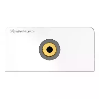 Gniazdo przyłączeniowe 3,5 mm Kindermann 7456 000 511 białe