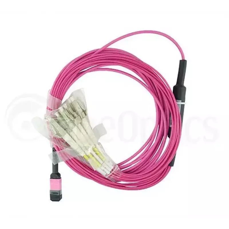 BlueOptics CBL-MPO12-4LC-OM4-1M-BO światłowodowy kabel InfiniBand MPO 4x LC