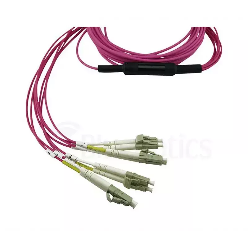 BlueOptics CBL-MPO12-4LC-OM4-1M-BO światłowodowy kabel InfiniBand MPO 4x LC