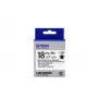 Epson Label Cartridge Transparent LK-5TBN Czarny/Przezroczysty 18mm (9m)