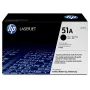HP 51A Czarny Oryginalny Wkład Tonerowy LaserJet, 6500 stron, Czarny, 1 szt.