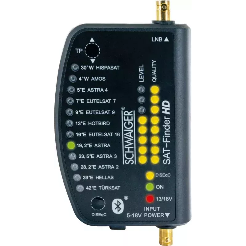 Satellite Finder Schwaiger SF9003BTAKKU 950-2150 MHz Plastik