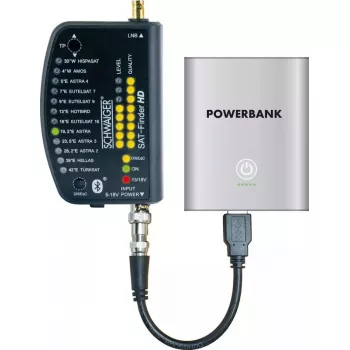 Satellite Finder Schwaiger SF9003BTAKKU 950-2150 MHz Plastik