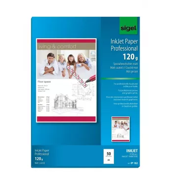 Papier do druku A4 Sigel IP182 Matowy 50 arkuszy Biały