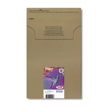 wkład atramentowy Multipack Epson Hummingbird T0807 — 6 kolorów (czarny, cyjan, jasny cyjan, jasny magenta, magenta, żółty)