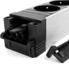 Listwa zabezpieczająca Bachmann 906.306 3 gniazda AC 250 V czarno-szaro-czerwona