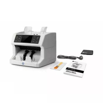 Maszyna do liczenia monet Safescan 2865-S biała szerokość 259 mm głębokość 254 mm wysokość 255 mm