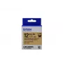 Epson Label Cartridge Satin Ribbon LK-4KBK Czarny/Złoty 12mm (5m)