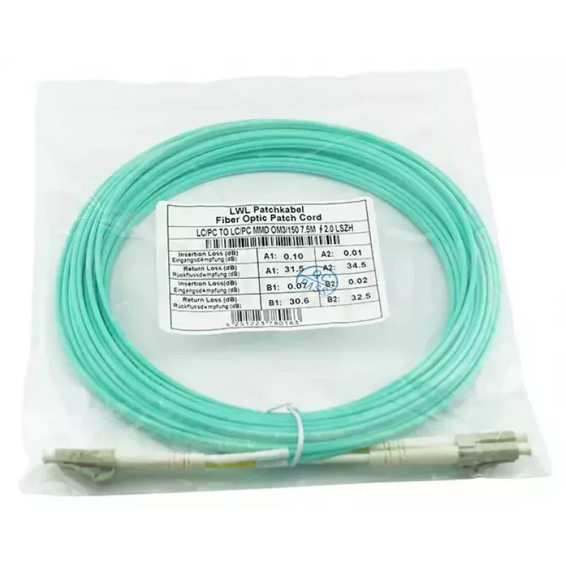 Kabel światłowodowy BlueOptics AJ836A-BO InfiniBand 5 m 2x LC Aqua