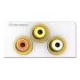 Gniazdo 3 x RCA Kindermann 7456000530