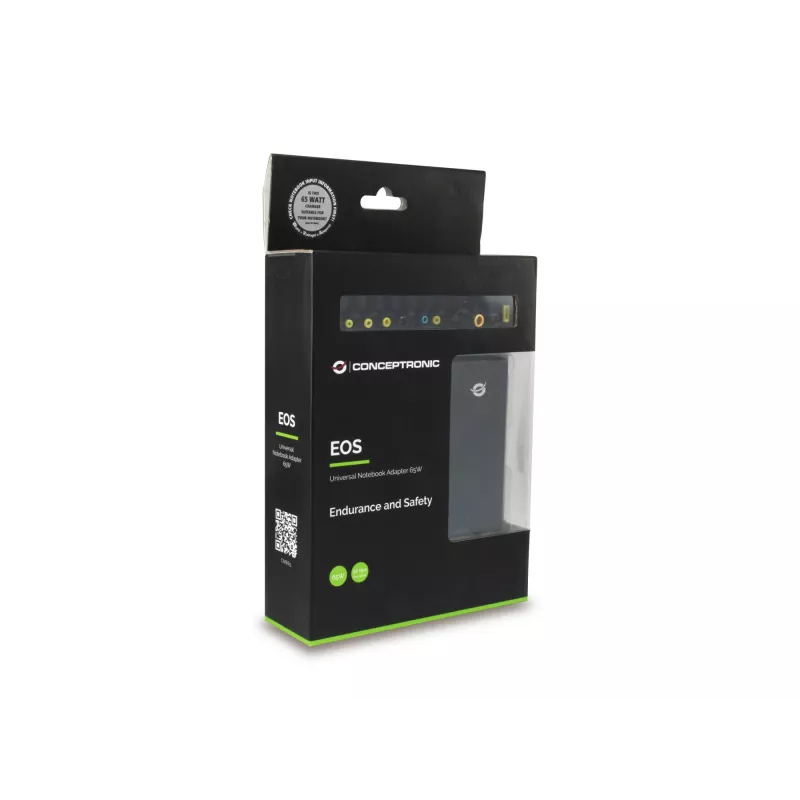 Uniwersalny zasilacz do notebooka Conceptronic 65W