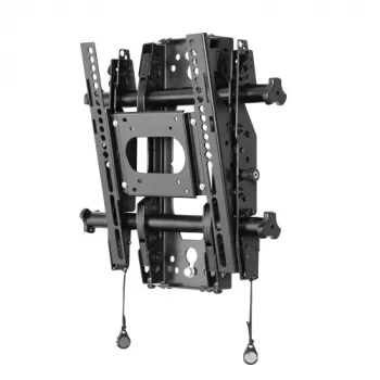 Chief Small tilt wall mount single stud, 61 cm (24 cale), 81,3 cm (32 cale), 75 x 75 mm, 300 x 300 mm, -12 - 2°, Czarny