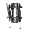 Chief Small tilt wall mount single stud, 61 cm (24 cale), 81,3 cm (32 cale), 75 x 75 mm, 300 x 300 mm, -12 - 2°, Czarny