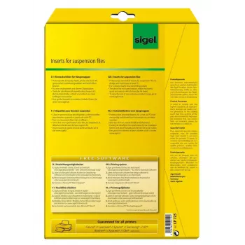 Nieprzylepne etykiety do drukarek Sigel LP725
