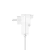 Hama 00223081 przedłużacz sieciowy 1,4 m 3 gniazda AC Wewnętrzny Biały