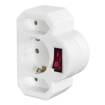 Hama 00223217 przejściówka zasilająca biały