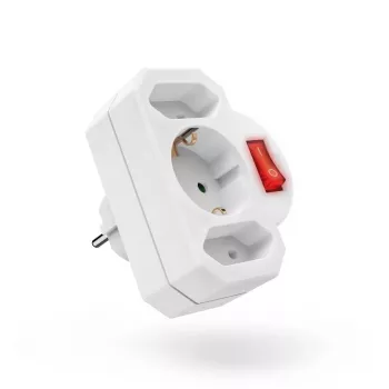 Hama 00223217 przejściówka zasilająca biały
