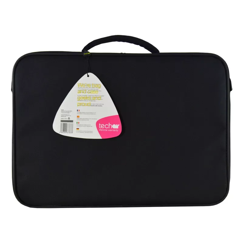 Techair TANZ0108v3 14-15.6 cala Klasyczna torba na laptop, Aktówka, 39,6 cm (15,6 cala), Pasek na ramię, 780 g