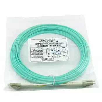 BlueOptics BK838A-BO kabel światłowodowy InfiniBand 1 m LC Aqua