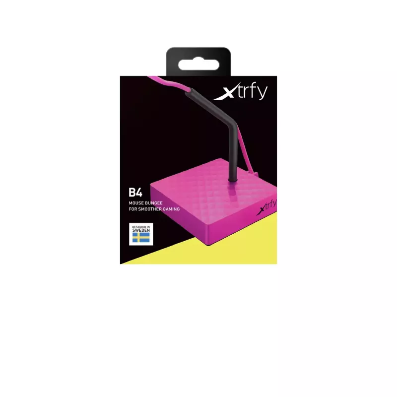 Uchwyt na kabel CHERRY XTRFY B4 Pink 80x80x130 mm