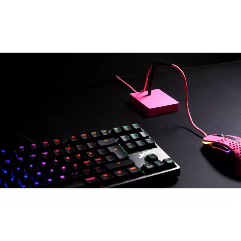 Uchwyt na kabel CHERRY XTRFY B4 Pink 80x80x130 mm