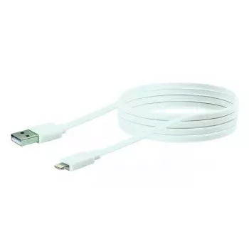 Kabel Lightning Schwaiger LKF200L532 2 m biały
