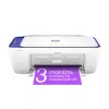 HP DeskJet 2821e Bezprzewodowe wielofunkcyjne kolorowe urządzenie atramentowe, Instant Ink; kopiowanie, skanowanie