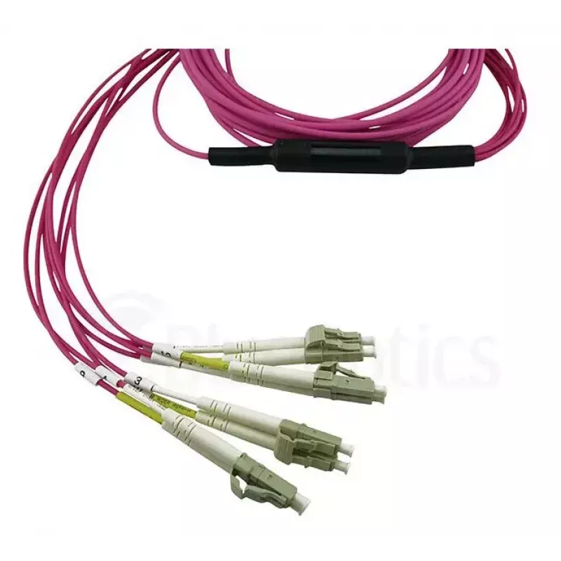 BlueOptics EMC CBL-MPO12-4LC-OM4-2M Kabel światłowodowy MPO 4x LC 2m