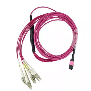 BlueOptics EMC CBL-MPO12-4LC-OM4-2M Kabel światłowodowy MPO 4x LC 2m