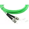 Kabel światłowodowy BlueOptics SFP3133GU2MK LC ST OM5 2 m limonkowy