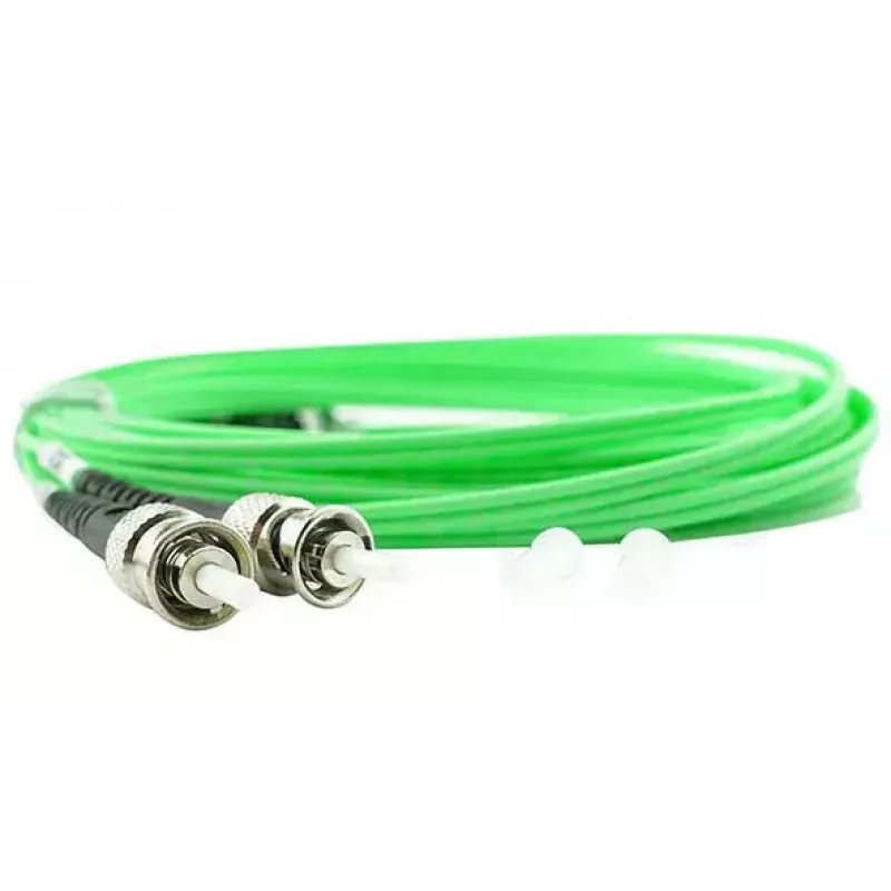 Kabel światłowodowy BlueOptics SFP3133GU2MK LC ST OM5 2 m limonkowy