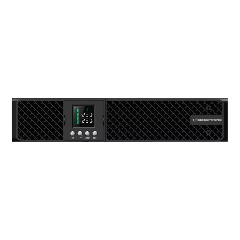 Conceptronic ZEUS51E1K 1000VA 1000W Online UPS, IEC, Double-conversion (Online), 1 kVA, 1000 W, Sine, 220 V, 240 V