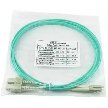 BlueOptics kabel światłowodowy InfiniBand 5m 2x LC 2x SC LC/APC